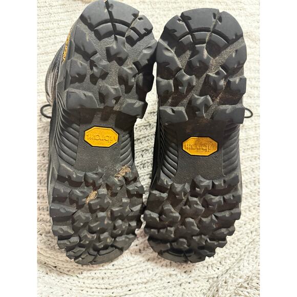 Georgia Hiker Work Boot Waterproof Leather Vibram Mens 11.5 M Brown G6513 Winter - Picture 3 of 9